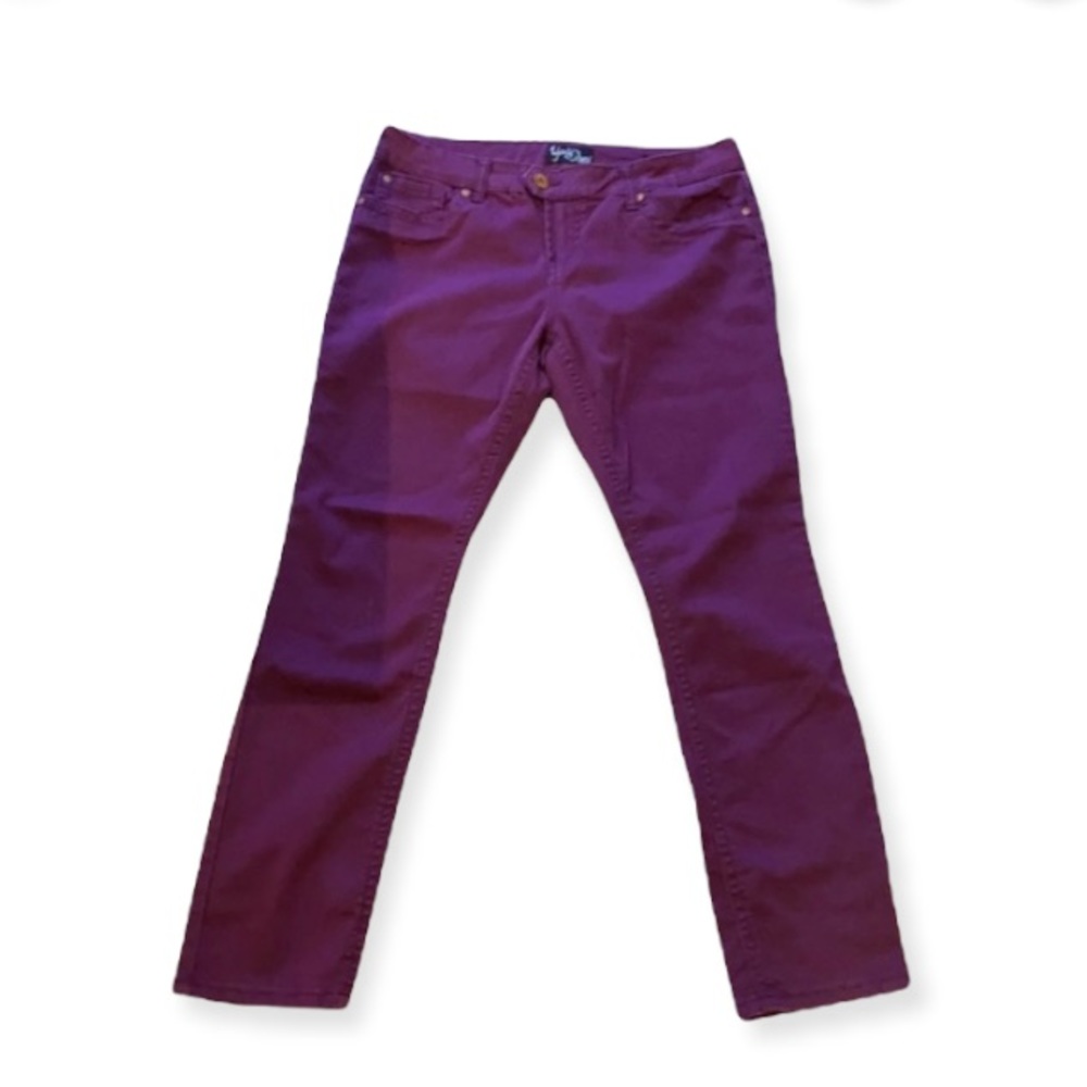 YES MISS Purple Super Skinny Jeans!!! Size 32